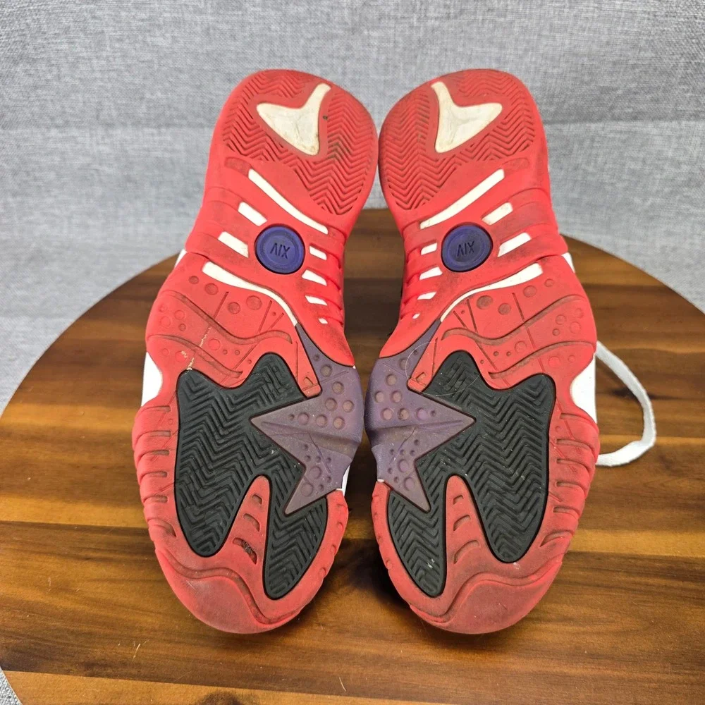 Jordan Jumpman Two Trey Mens Black University Red White DO1925-001 Size 12 - Picture 6 of 14